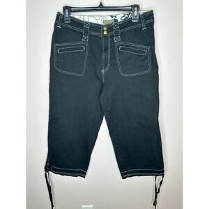 Bay Studio Khakis Women’s Capri Black Pants